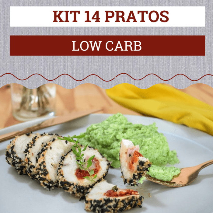 Kit 14 Pratos Low Carb