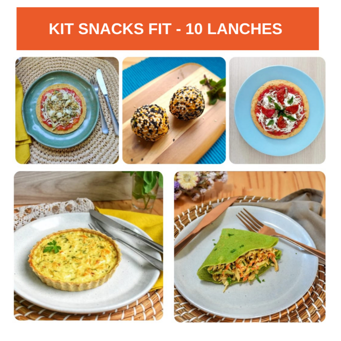 Kit Snacks Fit - 10 Lanches 