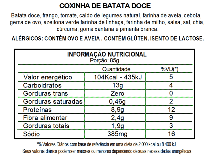 COXINHA DE GALINHA