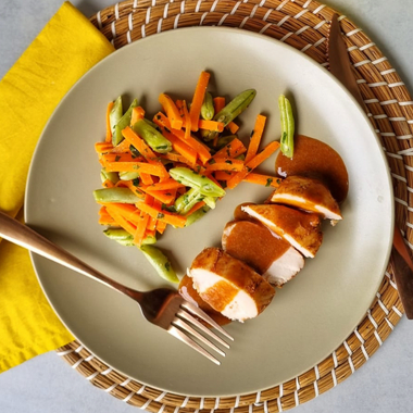 Frango ao molho Barbecue